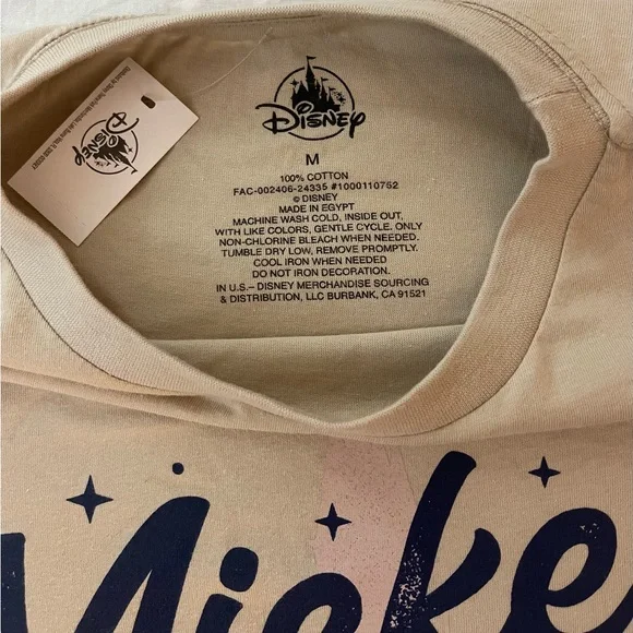 Disney Beige Mickey Mouse Tee - Picture 2 of 2